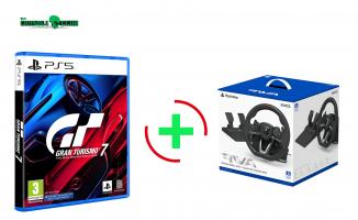 Gran Turismo 7 PS5   + Hori New Racing Wheel Apex PS5/PS4/PC Τιμονιέρα (SPF-004U) (Officially Licensed by Sony)