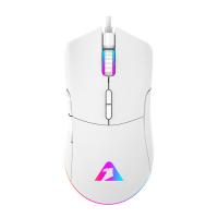 ARMAGGEDDON USB WIRED MACROABLE GAMING MOUSE FALCON V STEALTH 12000CPI WHITE