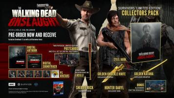 The Walking Dead Onslaught Survivor's Collector's Edition PS4 VR NEW