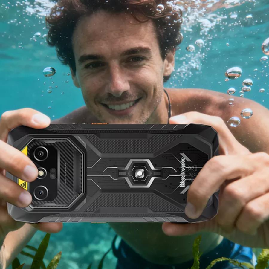BLACKVIEW OCTA-CORE RUGGED 2D SCANNER PHONE (8GB+256GB) NFC ANDROID 16