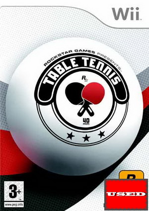 Rockstar Games presents Table Tennis Wii USED