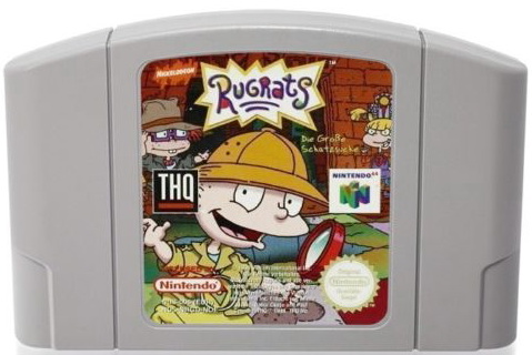 ** Rugrats: Treasure Hunt N64 UNBOXED **