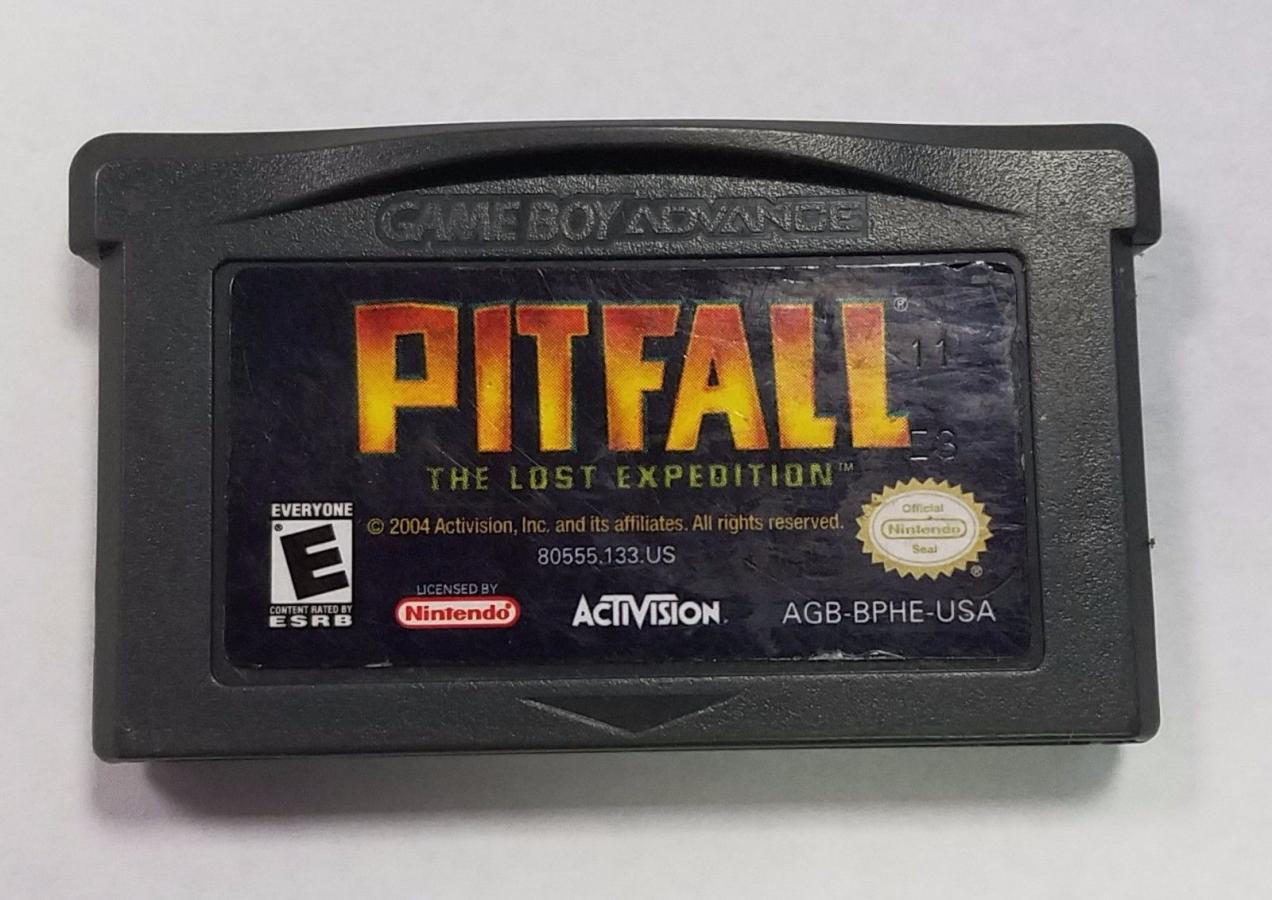 Pitfall The Lost Expedition GameBoy Advance UNBOXED (NTSC)