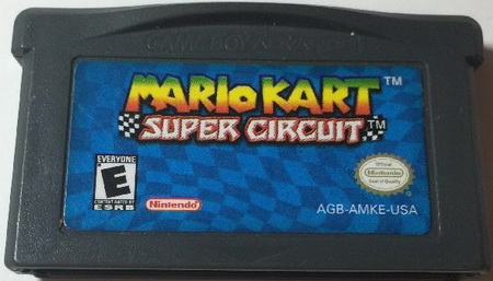 Mario Kart Super Circuit GameBoy Advance UNBOXED (NTSC)