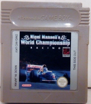 Nigel Mansell's World Championship GameBoy UNBOXED
