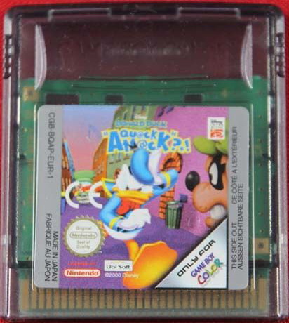 Disney's Donald Duck: Quack Attack GameBoy Color UNBOXED