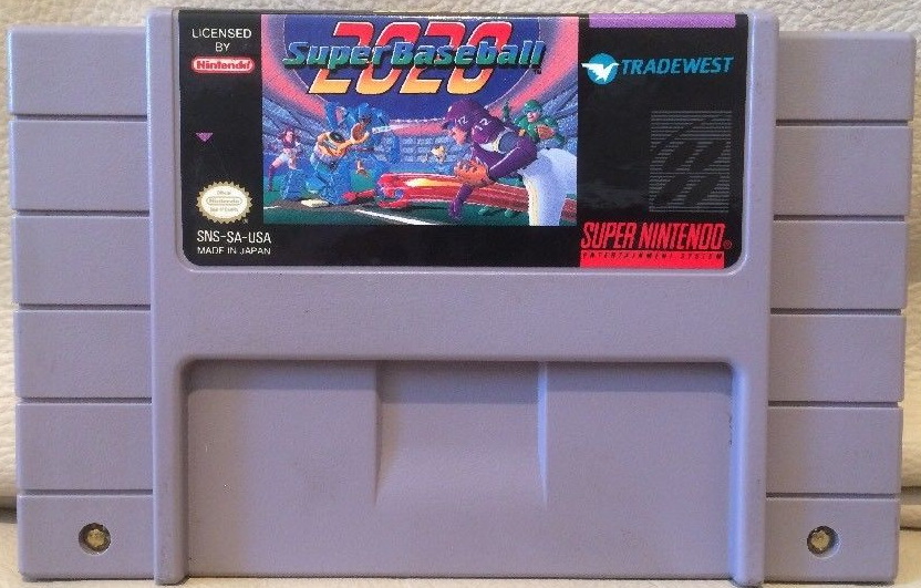 Super Baseball 2020 SNES UNBOXED (NTSC) (ΠΡΟΣΟΧΗ ΔΕΝ ΠΑΙΖΕΙ ΣΕ ΕΥΡΩΠΑΙΚΕΣ ΚΟΝΣΟΛΕΣ)
