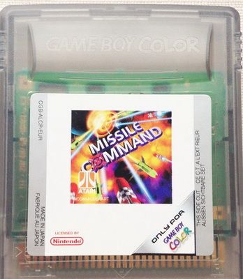 Missile Command GameBoy Color UNBOXED