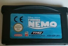 Disney/Pixar Finding Nemo GameBoy Advance UNBOXED (Worn Sticker)