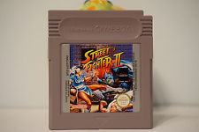 Street Fighter II GameBoy UNBOXED (Worn Sticker)