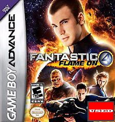 Fantastic 4: Flame On GameBoy Advance USED