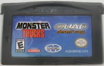 Monster Trucks & Quad Desert Fury GameBoy Advance UNBOXED (NTSC)