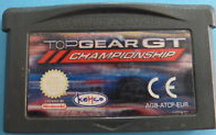 Top Gear GT GameBoy Advance UNBOXED (Worn Sticker)