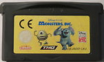 Monsters, Inc. GameBoy Advance UNBOXED (Worn Sticker)