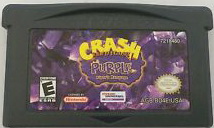 Crash Bandicoot Purple GameBoy Advance UNBOXED (NTSC)