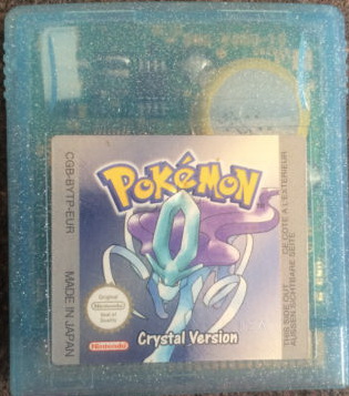 Pokemon Crystal Version GameBoy Color UNBOXED