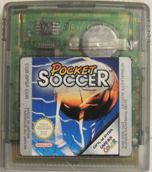 Pocket Soccer GameBoy Color UNBOXED