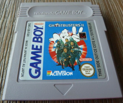 Ghostbusters II GameBoy UNBOXED (Worn Sticker)