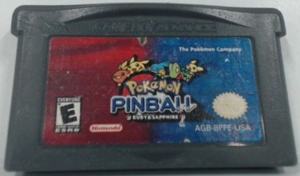 Pokemon Pinball GameBoy Advance UNBOXED (Worn Sticker) (NTSC)