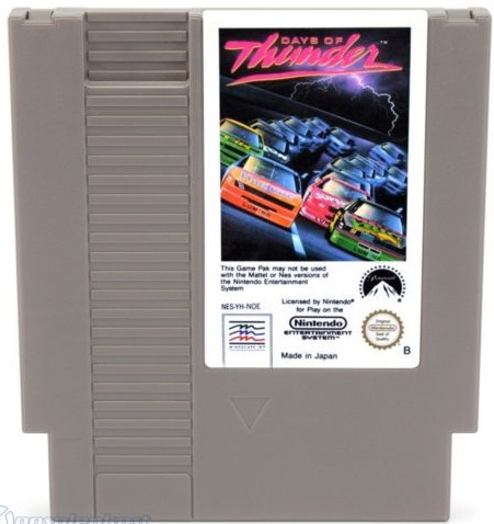 Days Of Thunder NES UNBOXED (Pal B) 