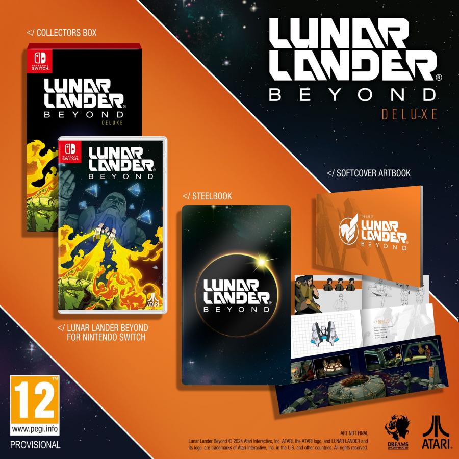 Lunar Lander Beyond Deluxe Nintendo Switch NEW