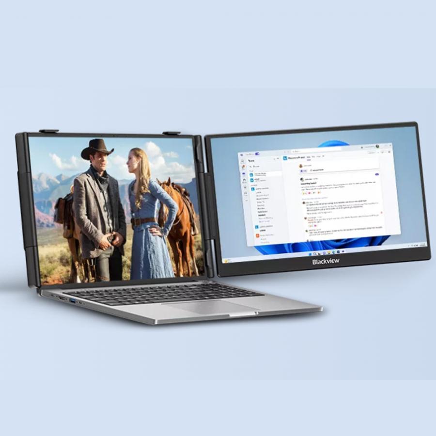 BLACKVIEW 14' SINGLE LAPTOP SCREEN EXTENDER LCD 60Hz 1080P BLACK