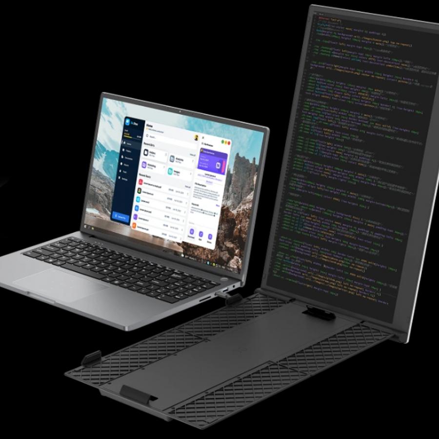 BLACKVIEW 15.3' SINGLE LAPTOP SCREEN EXTENDER LCD 16:10 60Hz 1200P GREY