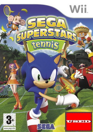 Sega Superstars Tennis Wii USED