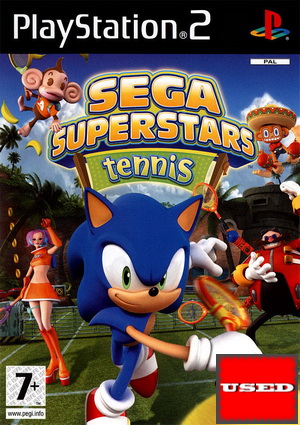 SEGA Superstars Tennis PS2 USED (No Manual)