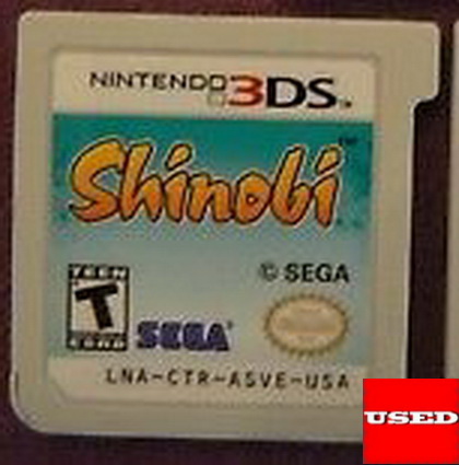 Shinobi 3DS USED (Cart Only)