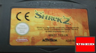 Shrek 2 GameBoy Advance UNBOXED