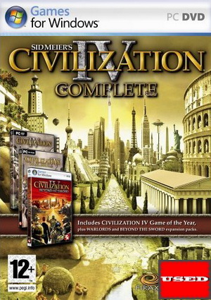 Sid Meiers Civilization IV The Complete Ed PC USED