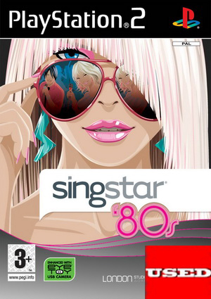 SingStar '80s PS2 USED (ONLY Dutch)
