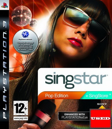 SingStar Pop Edition PS3 USED