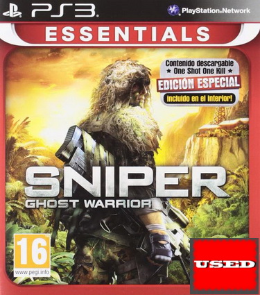Sniper: Ghost Warrior (Essentials) PS3 USED