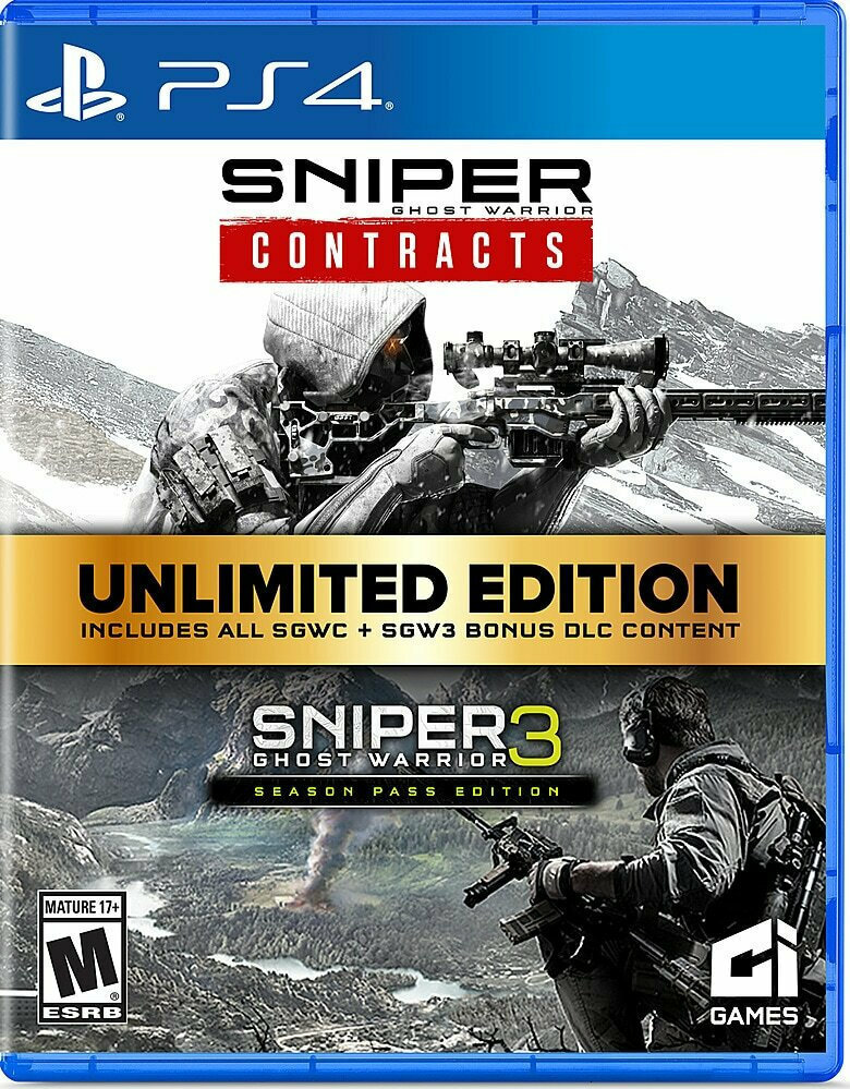 Sniper Ghost Warrior Unlimited Edition PS4 NEW