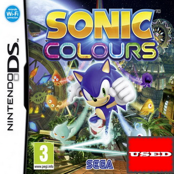 Sonic Colours DS USED 