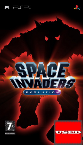 Space Invaders PSP USED