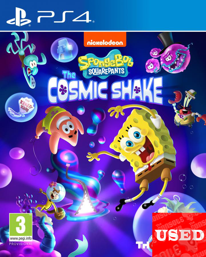 SpongeBob SquarePants Cosmic Shake PS4 USED