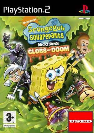 SpongeBob feat. Nicktoons: Globs of Doom PS2 USED