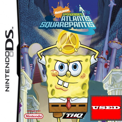 SpongeBobs Atlantis SquarePantis DS USED