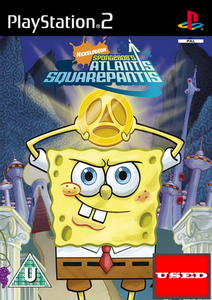 SpongeBob's Atlantis SquarePantis PS2 USED