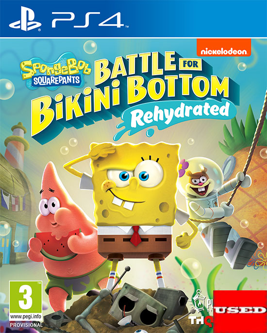 Spongebob Square Pants: Battle for Bikini Bottom - Rehydrated PS4 USED