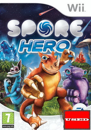 Spore Hero Wii USED