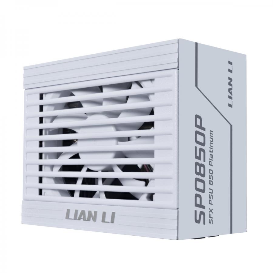 LIAN LI SP0850P White - 850W 80+ Platinum PSU - 10 Years Warranty - 12V-2?6 - Japanese Capacitors