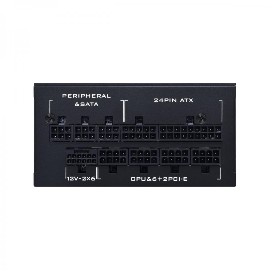 LIAN LI SP0850P Black - 850W 80+ Platinum PSU - 10 Years Warranty - 12V-2?6 - Japanese Capacitors