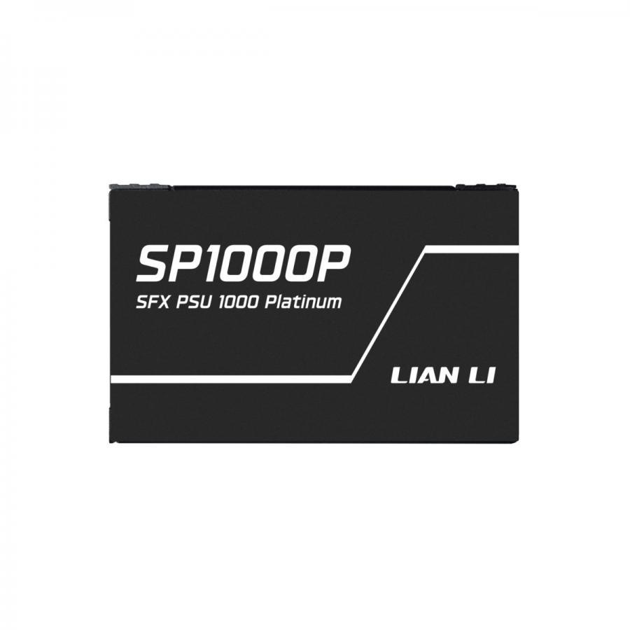 LIAN LI SP1000P Black -1000W 80+ Platinum PSU - 10 Years Warranty - 12V-2?6 - Japanese Capacitors