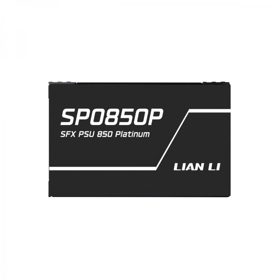 LIAN LI SP0850P Black - 850W 80+ Platinum PSU - 10 Years Warranty - 12V-2?6 - Japanese Capacitors