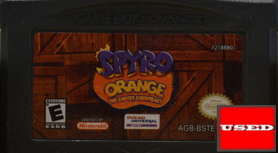 Spyro Orange: The Cortex Conspiracy GameBoy Advance UNBOXED (NTSC)