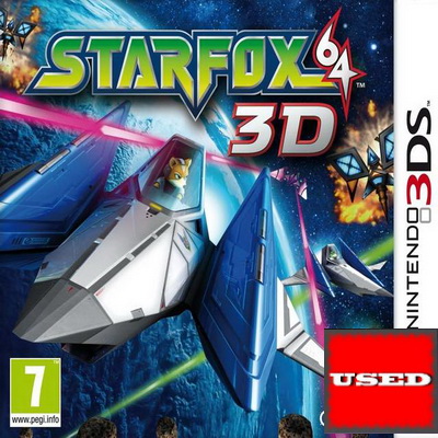 Star Fox 64 3D 3DS USED